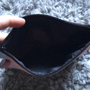 ipsy Bags - ipsy bag, pink with black lace, zippers shut ipsy Bags - ipsy bag, pink with black lace, zippers shut